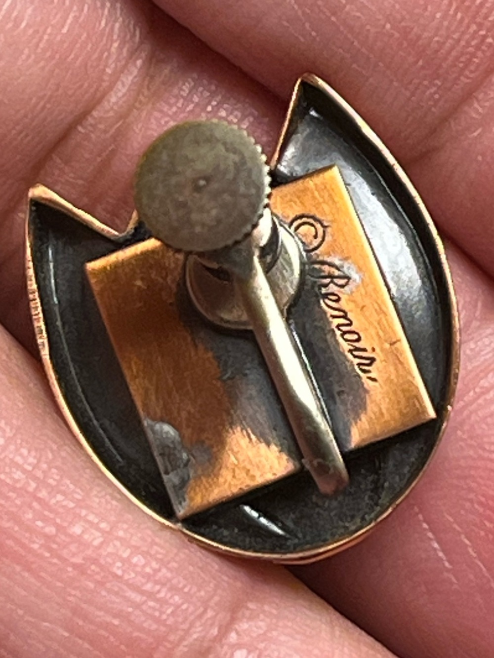 Renoir 1950’s Copper Tulip Earrings Excellent vintage condition - Picture 5 of 8